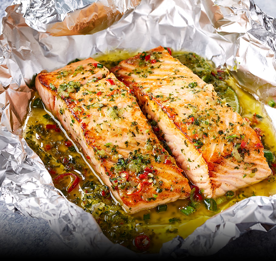 Thai-Infused Butter Baked Salmon